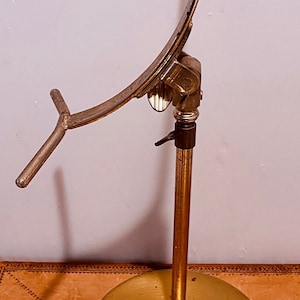 Vintage Shop Display Stand -  Brass - Jewelry  - Hat - Scarves  - Adjustable