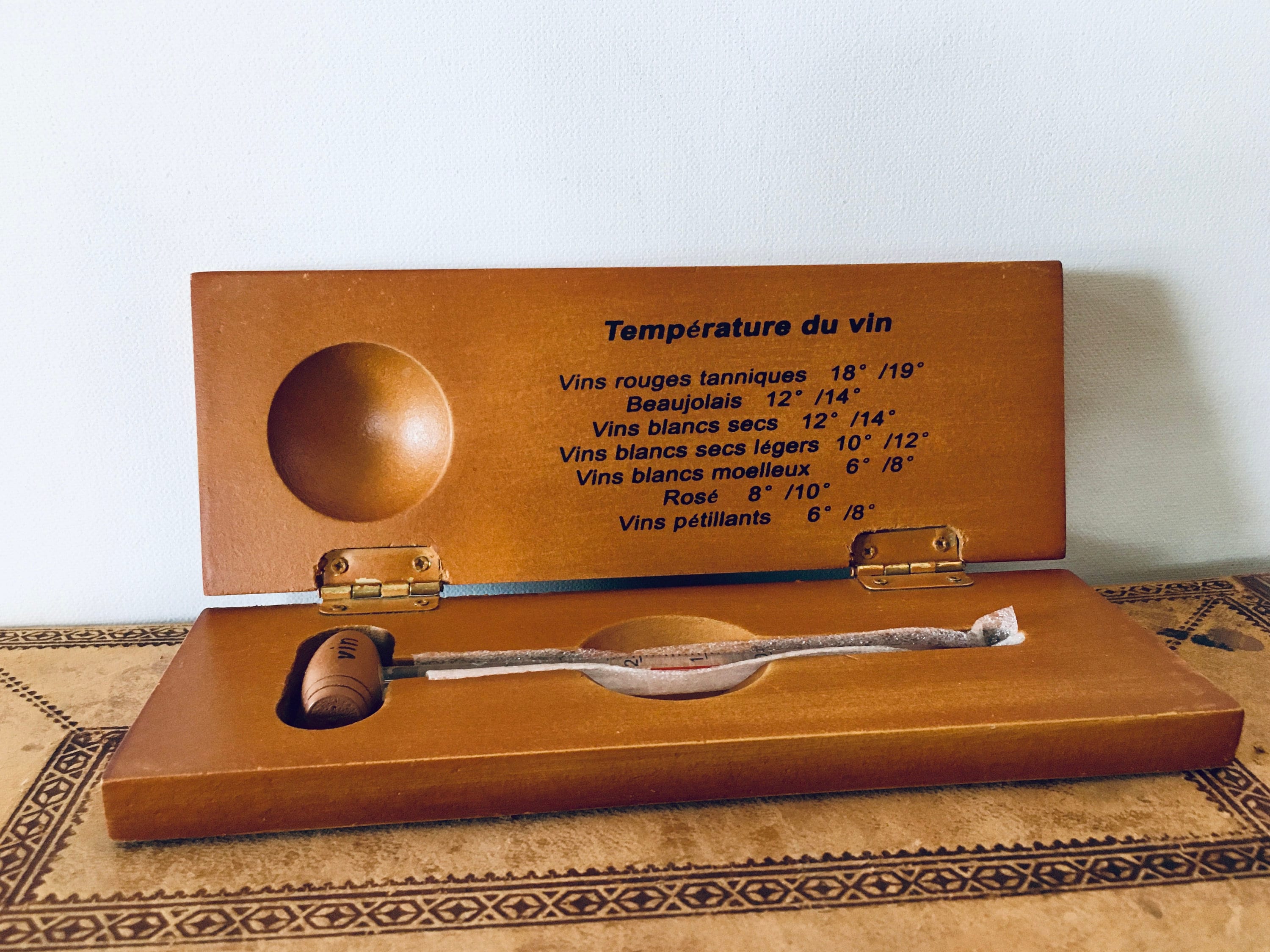 L'Atelier Du Vin Wine Thermometer - Delivery in Norway by GiftsForEurope