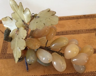 Grapes - Onyx - Alabaster - Jade - Bunch of Green  Grapes