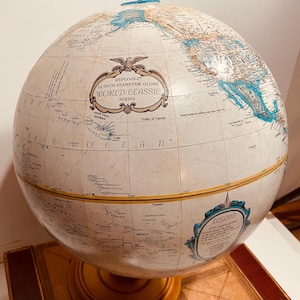Globus Ziemi - Replogle World Series - Tolman - Vintage