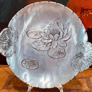 Vintage - Wendell August - Handmade - Coaster - Drip Tray- Collectable Aluminums - Desk Accessories