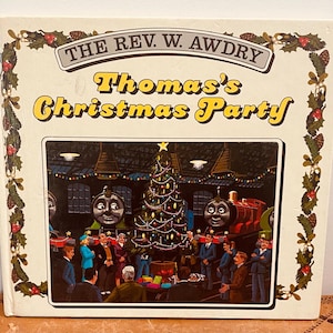 Thomas&#39;s Christmas Party - Rev W Awdry - Child&#39;s Book - Vintage