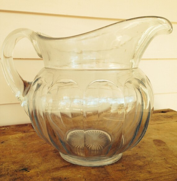 Vintage - Waterford Glass  Pitcher - Lemonade on the Verandah - Vase Center Piece