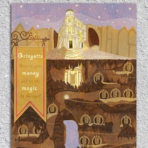 A008: Poster Gringotts Wizarding Bank
