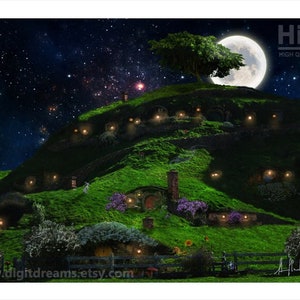 A019: Poster Middle Earth, The Shire
