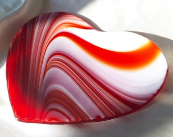 Fused glass plate | Etsy