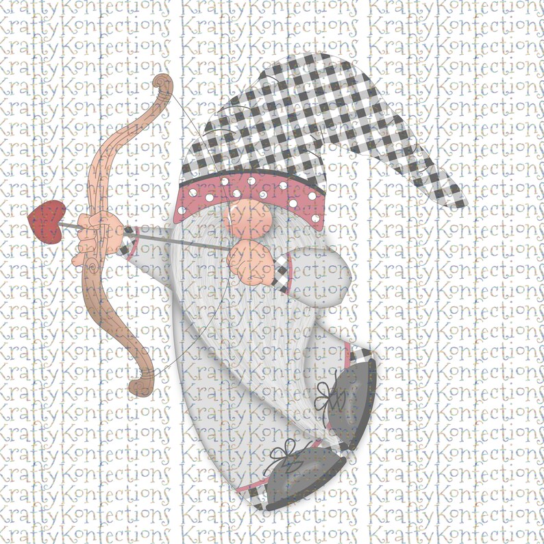 Download Valentine Gnome Sublimation Digital Design PNG Format Only ...