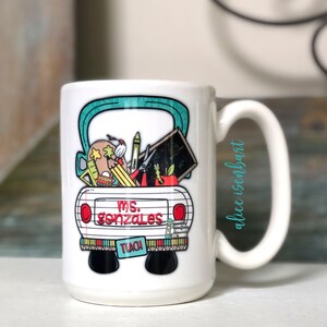Teach -  15 oz. Ceramic Coffee Mug