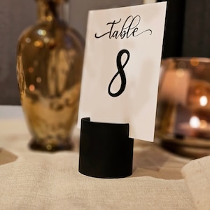 10 pieces of rustic copper place card holders, Wedding card holders, name card holders, gold name card holders, metal table card holders