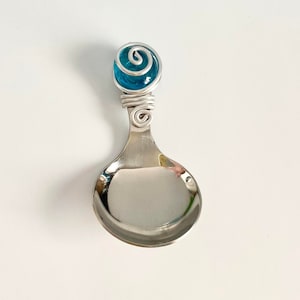 Beaded Mini Spoon: Stainless Steel Candy Scoop, Party Favor