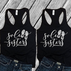 Sole Sisters Tank Top: Running Friends Racerback Shirt