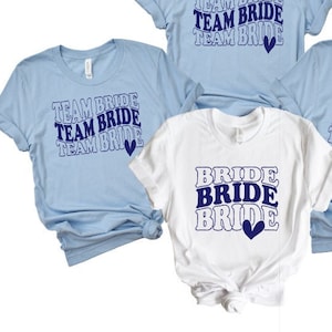 Bride & Team Bride Shirts: Bachelorette Party Bridal Tee