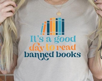 Banned Books Reader T-Shirt: Bella Canvas Unisex Tee
