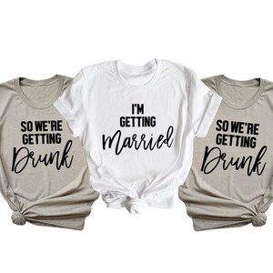 Bachelorette Party Shirts: Bride & Bridesmaid Matching Tee