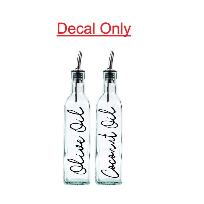 Olive Oil Cruet Label - Etsy