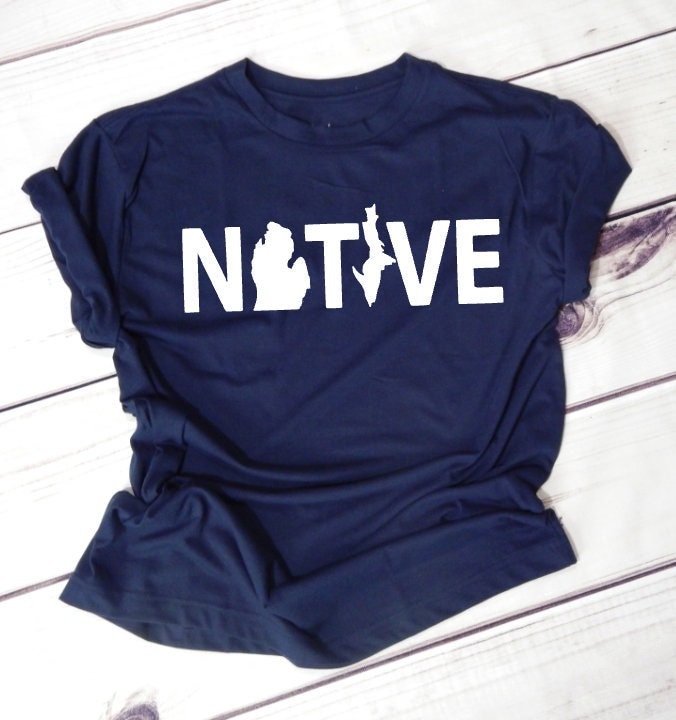 Native Michigan T-Shirt: Unisex State Pride Tee