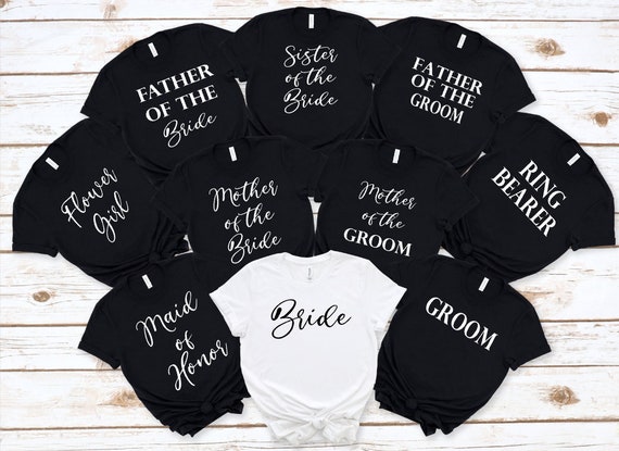 Wedding Party Father Of The Bride T-Shirt Wedding Party Father Of The Bride T-Shirt