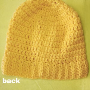 Benny Beanie yellow image 2