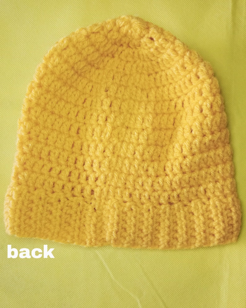 Benny Beanie yellow image 2