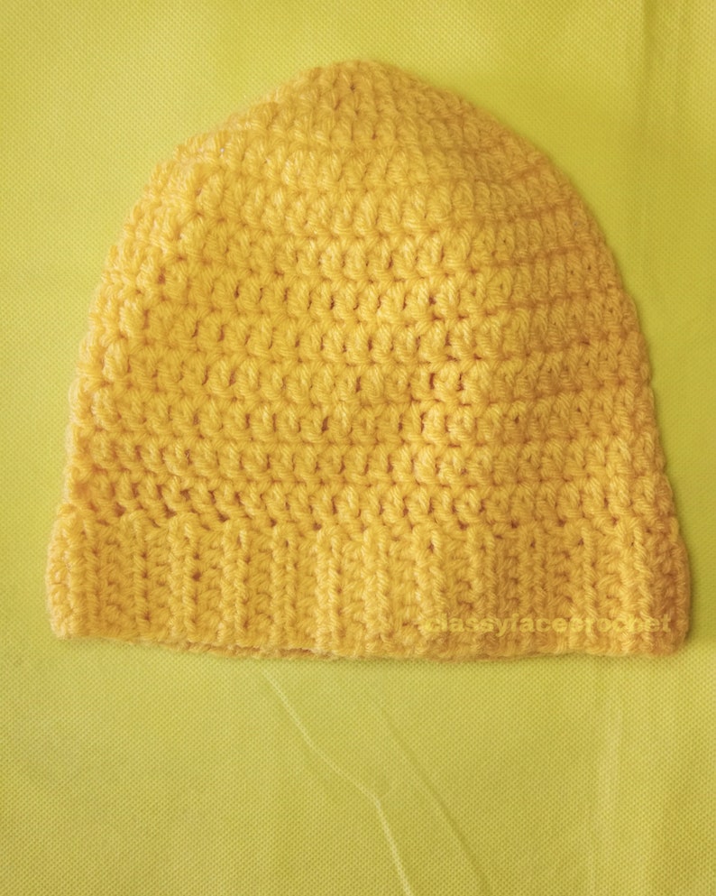 Benny Beanie yellow image 1