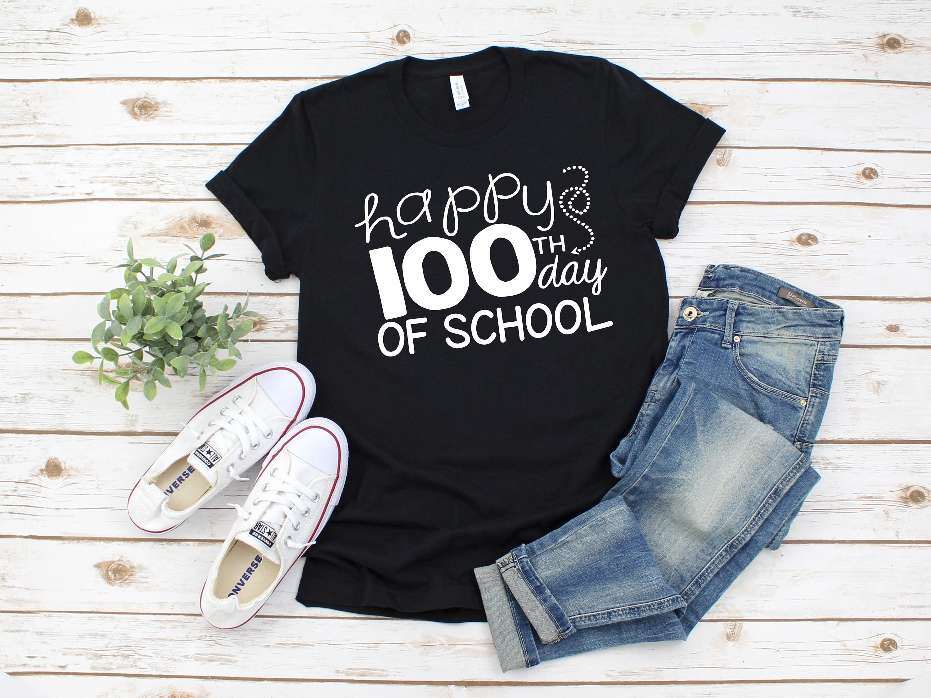 Teacher T-Shirt Happy 100th Day Of School 100 Stars Teacher T-Shirt Happy 100th Day Of School 100 Stars
