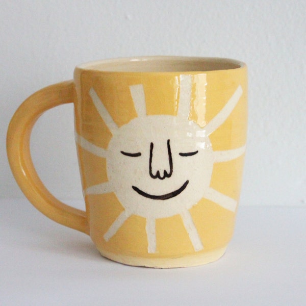 Happy Sun Coffee Cup