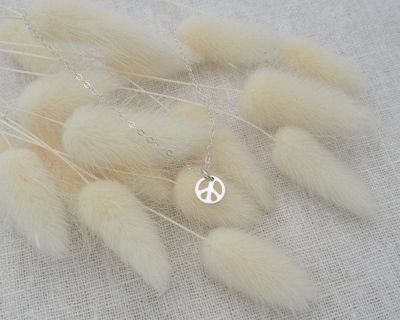 Bling Star And Peace Necklace