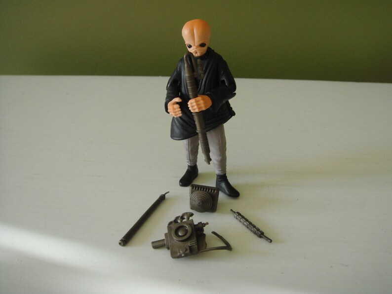 Vintage Star Wars Fan Club Exclusive The Power of the Force Cantina Band Member w 5 Instruments 1997