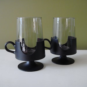 Vintage Corning Glas-Snap Mugs - Set of 2 - Hot or Cold Mug