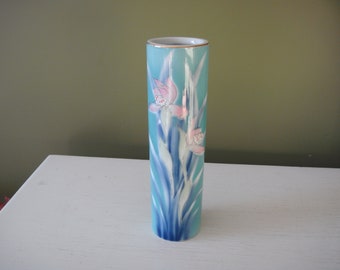 Vintage Floral Vase - Made in Japan.