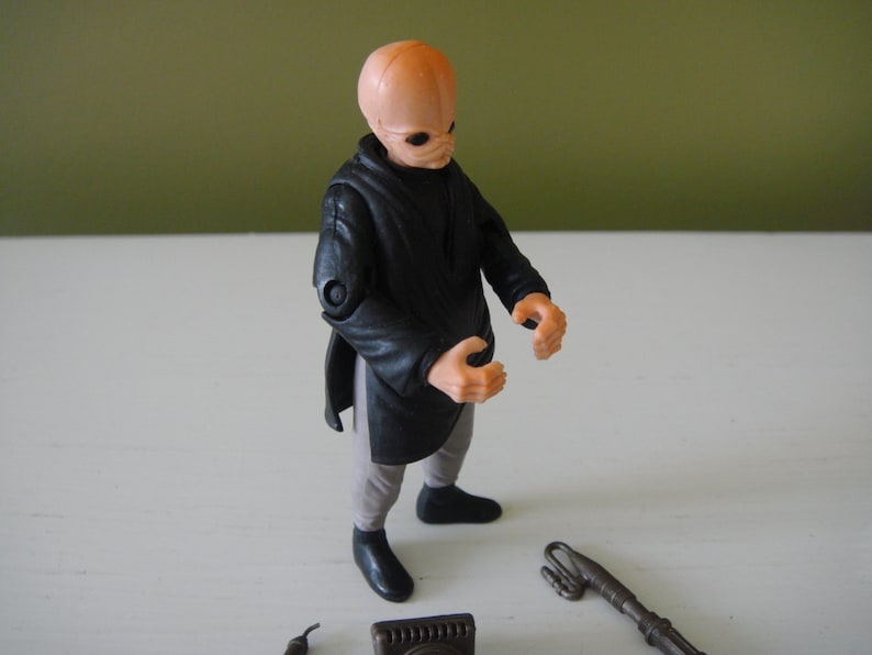 Vintage Star Wars Fan Club Exclusive The Power of the Force Cantina Band Member w 5 Instruments 1997