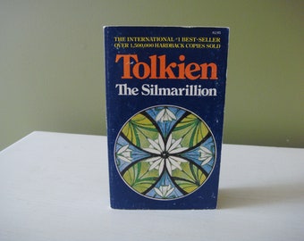 Vintage Paperback Book - JRR Tolkien - The Silmarillion - 1979