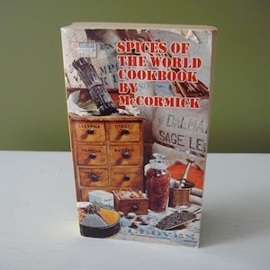 Vintage Spices of the World Cookbook by McCormick - 1976 Edition