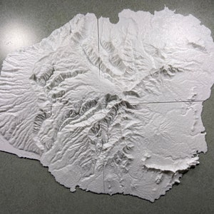 Kundenspezifische topographische Karte