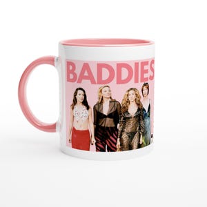 SATC mug | SATC gift | Sex and the City mug | Carrie Bradshaw | Samantha Jones | Miranda Hobbes | Charlotte York | Sex and the City gift