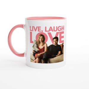 Joe Goldberg mug | Love Quinn mug | You tv-show merch | Penn Badgley mug | Victoria Pedretti mug