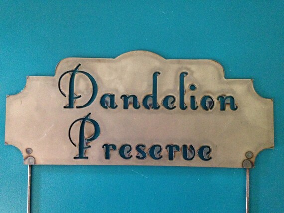 Dandelion Preserve