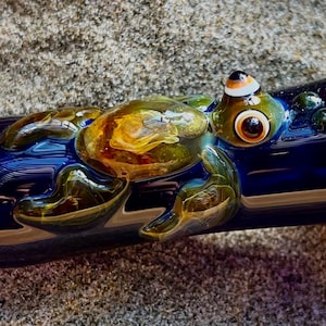 Sea Turtle Glass Pipe
