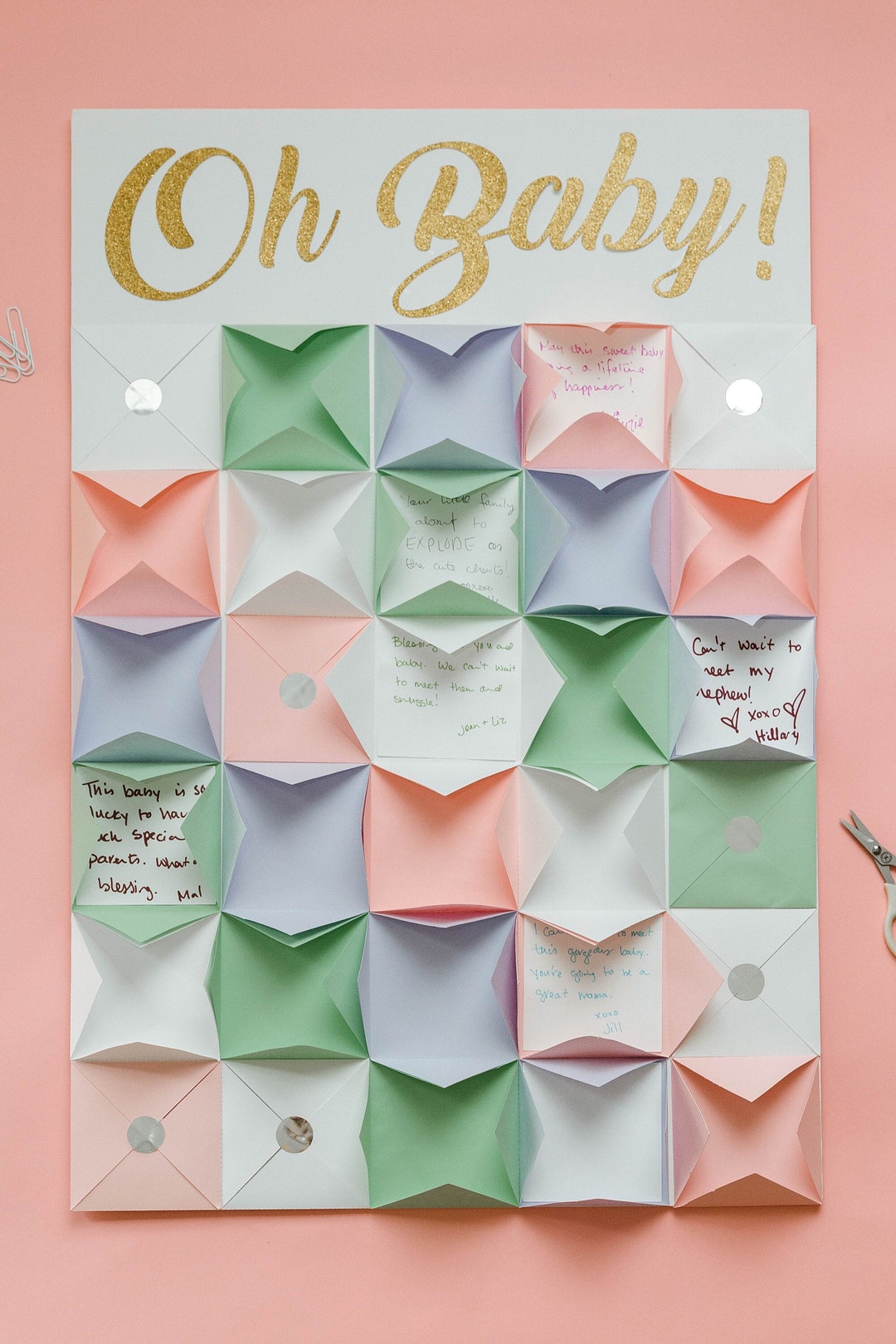 Baby Shower Advent Calendar Unique Baby Shower Activity Custom Baby