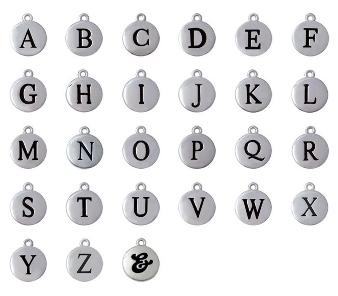 Cheer Megaphone Charm Bangle Bracelet Pebble Initial & Etsy