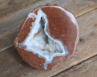 Polished Geode Half from Sonora Mexico