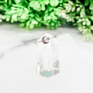 Sterling Silver Moonstone Ring: Celestial Crescent Jewelry