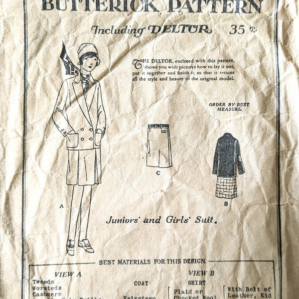 1920s Sewing Pattern - Etsy