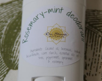 Natural deodorant