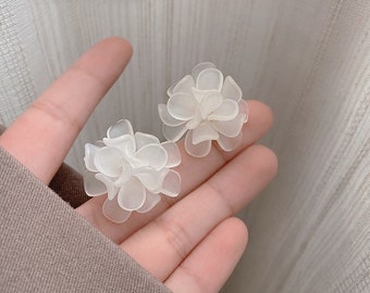 Fashion earrings,  Dangle Earrings, Sterling silver studs