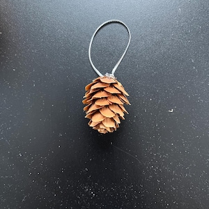 Mini Handmade Pinecone Ornament