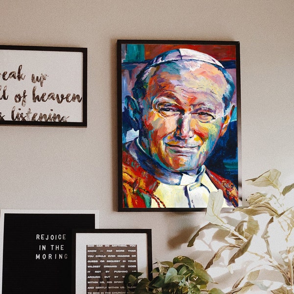 Saint Pope John Paul II Art Print