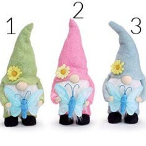 Easter decorations - Table decor for Spring time - mantel decor - Easter Gnomes- tiered tray decor- Spring Gnomes
