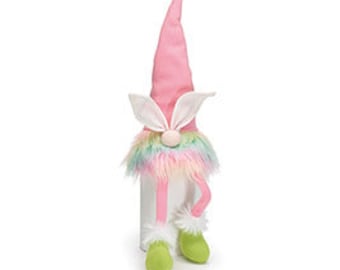 Easter bunny Gnome, Easter decorations, Table decor for Spring time,  Mantel decor, Easter Gnomes,  Tiered Tray decor- Spring Gnomes