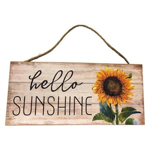 Hello Summer Sign, wreath sign, wreath supplies, wreath decor, wreath center, craft supplies, wreath embellishments, summer decor 12 X 5